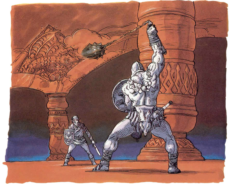 Illustration for article titled Original, Badass Zelda Art By Katsuya Terada